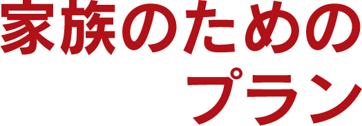 家族のためのプラン