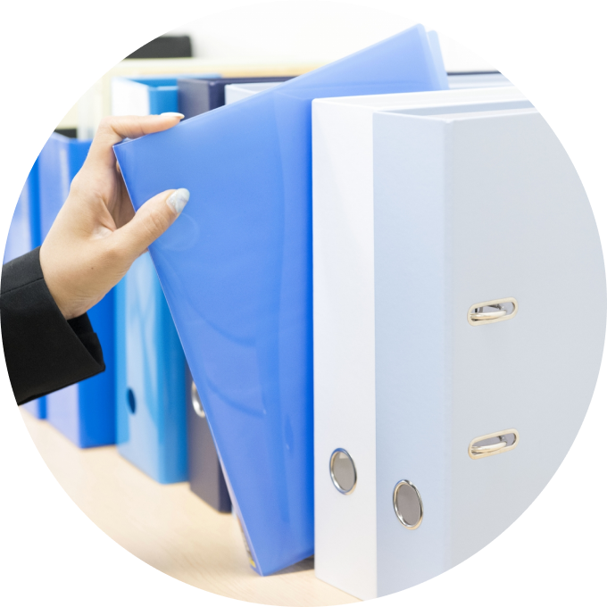 書類・備品の整理・搬出