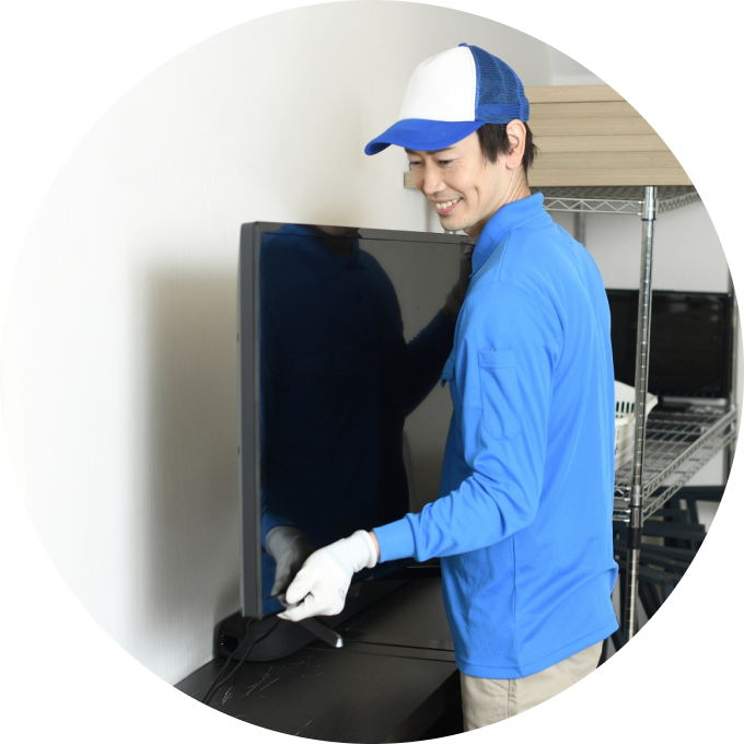 家具・家電の設置や配置までまとめて対応